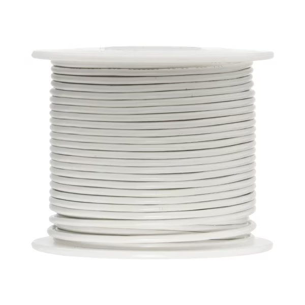 22 AWG Gauge UL1007 Stranded Topcoat Hook Up Wire, 300V, 0062 Diameter, Violet, 250 ft Length, Remington Industries, Mfr#: 22UL1007TPCVIO250